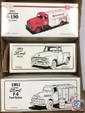 (1) Speedway 1957 International R-190 Fuel Tanker 1/34 Scale, (1) Inspector 1953 Ford Pick-Up 1/34