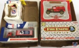 (1) AHL Purina Dog Chow Tractor/Trailer 1/64 Scale, (1) Sports Products Corp Mets Baseball, (1)