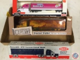 (1) Peterbilt 379 Conventional Semi 1/64 Scale, (1) Hershey's Tractor/Trailer 1/64 Scale, (1) Oreo