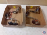 (2) Flats with (2) each Flat...Vintage Ratcheting Hand Drill