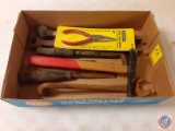 (1) Flat Assortment of Vintage Tools