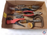 (1) Flat Assortment of Tools