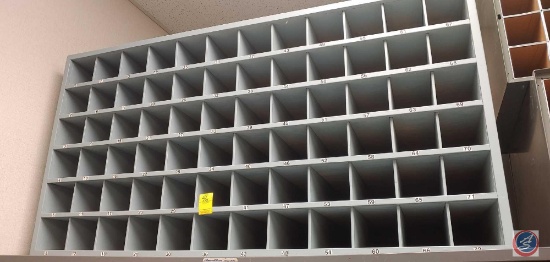 Wood 72 mailbox slot