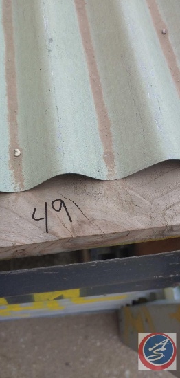 Misc Corrugated steel siding
