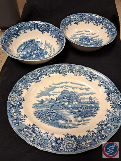 Salem China Co. Serving Plates and Bowls