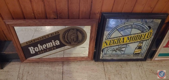 (5) beer signs