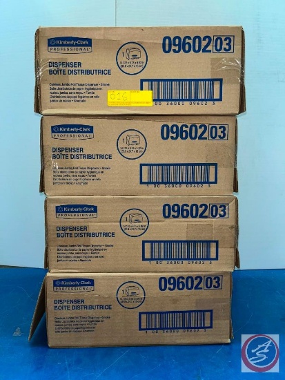 Kimberly-Clark Coreless Jumbo roll tissue dispenser 1/box Total 4 Box 4pcs