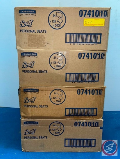 Kimberly-Clark Scott Personal Seats 24 x125 = 3000 / box Total 3 Boxes