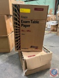 ProAdvantage Crepe Exam Table Paper 18in x 125ft White Qty 12rolls/Box 2 boxes