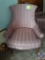 {{2X$BID}} (2) High Back Chairs approx measurements are: 36 X 28 X 18....