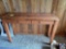 Wood Sofa Table with 2 drawers, approx measurements are: 47 X 16 X 32.