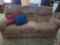 Couch that reclines on both ends, Approx measurements are 81 L X 39 D X 40 H. This has message built