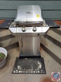 Char-Broil performance Tru Infrared grill and planters