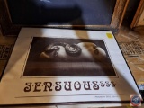 Sensuous picture in frame, Limited Edition reproduction from an original piece of artwork by Randal