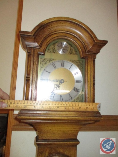 Butler "Clock approx 70" tall, widest point 5 1/2" Electric and works perfect
