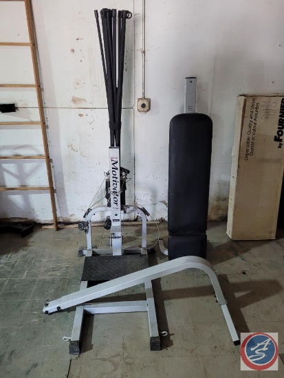 Bow flex machine... box of misc: pieces not in picture but I do have them