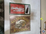 Metal signs