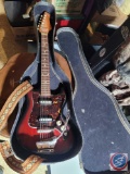 Electric guitar with wa wa stick (tested and works according to manufactures spec's