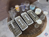 Vintage Ice trays and extras