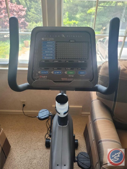 HRT R2200 Vision Fitness Exercise Bikes, Exercise Ball. (This is UpStairs)