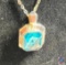 Blue ocean stone