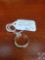 Cherry Cola stones inset in .925 silver size 9