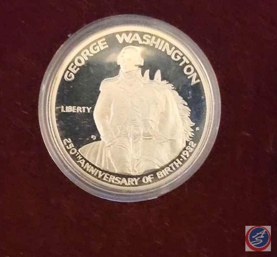 George Washington Silver Fifty Cent Coin