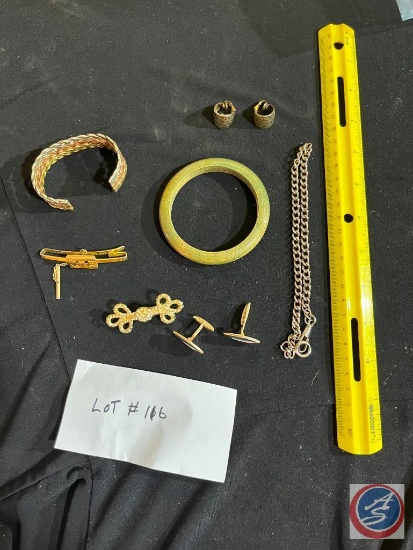 Tie clips and Bracelets
