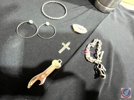 Pop bottle opener and bracelet