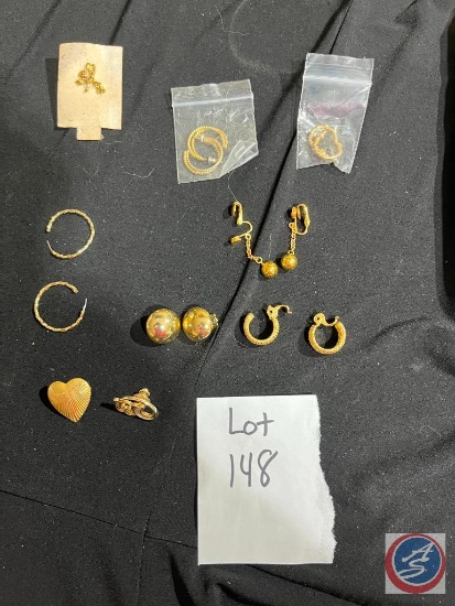 Very small earrings
