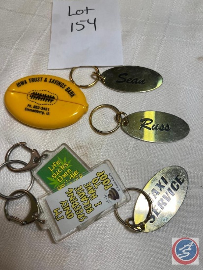 Coin pouch and key chain