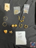 Very small earrings