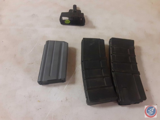 (3) magazines one magazine is for 223 the other two are for 30 carbine with a load and unloader for
