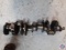 (1) used crankshaft been turned rods are 10 undersize Mains or 10 under size.