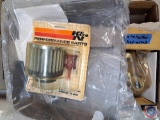Performance Parts Filter , Crane Roller Rocker Arms, New Wiseco Chevy XLS Pins, Used PBM Valve