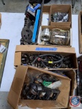 Miscellaneous valve springs bearings Nuts and Bolts one camshaft timing chain gears.