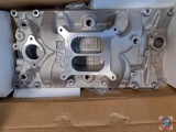 (1) new inbox GM small block Chevy Aluminum Intake.