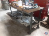 Metal table only measurements are 72x29x34
