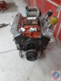 355 cubic inch with stand. Double hump heads/roller Rockers, 4 bolt main.... ???????Item not availab
