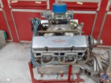 360 Cubic inch with stand- late model, All aluminum, built by custom engines, headers, carburetor,