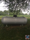 Large propane tank. This propane tank cannot be moved until 30 days post auction. After the 30 days