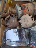 Speedury cooling unit, misc gaskets, main studs, Chevy 350 timing chain, timing gears, guide plates,