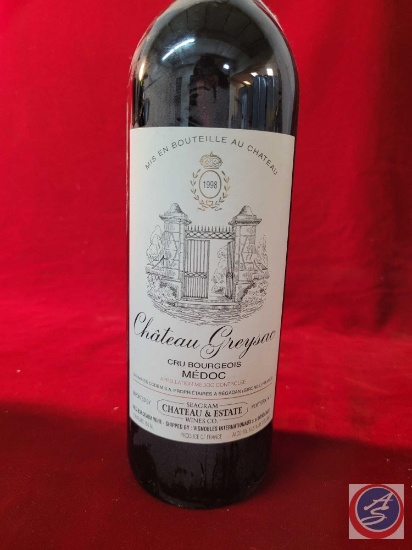 Chateau GreysacCru Bourgeois Medoc 1998 Kept at 52 degrees for over 20 years