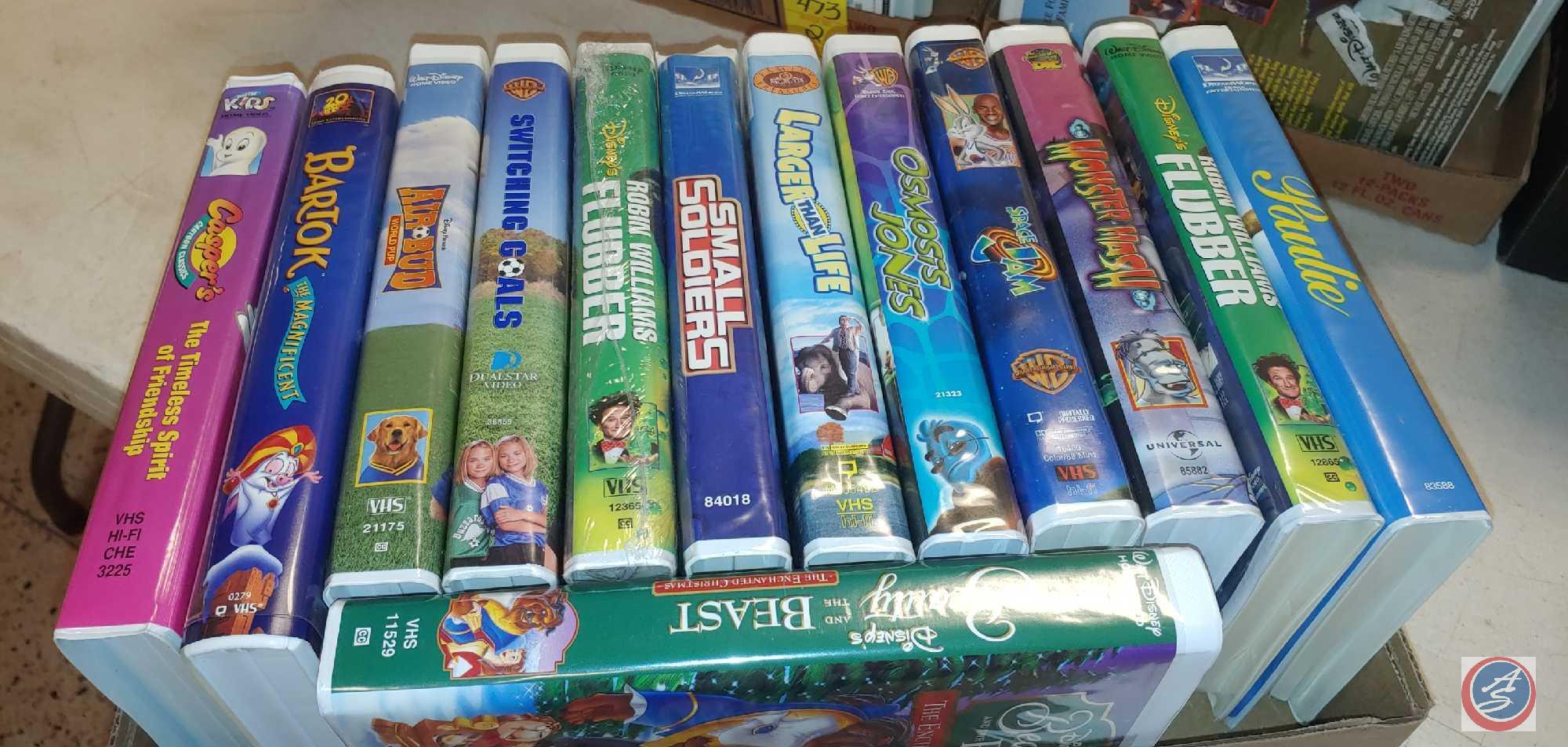 Disney and various kids VHS tapes-Small Soldiers, | Proxibid