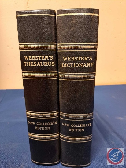 Webster's Thesaurus and Dictionary- New Collegiate Editions- 1983, The March of Democracy A History
