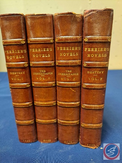 Ferrier's Novels- Destiny or The Chief's Daughter Vol I, 1880, The Inheritance...Vol I 1880, The