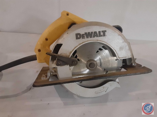 (1) DeWalt 7 1/4" circular saw