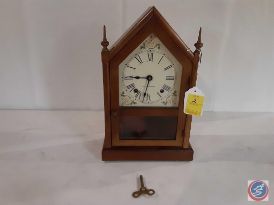 (1) Seth Thomas wind-up mantle clock.