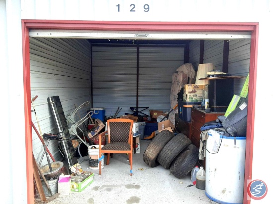 Unit - 129 10ft. x 15ft. / Entire contents of storage unit sold for one price, as is, where is, no