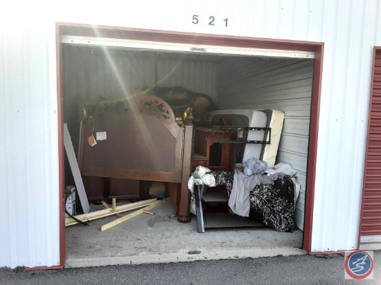 Unit - 521 10ft. x 15ft. / Entire contents of storage unit sold for one price, as is, where is, no